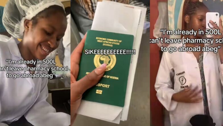 500-level Pharmacy student abandons school in Nigeria, relocates to Canada